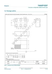 74AXP1G57GNH Datasheet Page 11