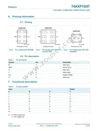 74AXP1G97GNH Datasheet Page 3