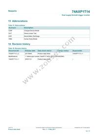 74AXP1T14GXH Datasheet Page 16