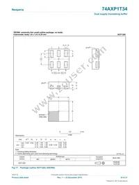 74AXP1T34GNH Datasheet Page 16