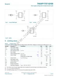 74AXP1T57DC-Q100H Datasheet Page 5