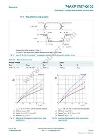 74AXP1T57DC-Q100H Datasheet Page 11