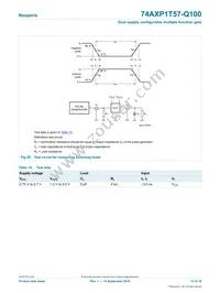 74AXP1T57DC-Q100H Datasheet Page 13