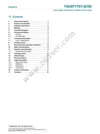 74AXP1T57DC-Q100H Datasheet Page 18