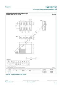 74AXP1T57GNX Datasheet Page 19