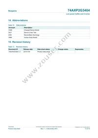 74AXP2G3404GNH Datasheet Page 13