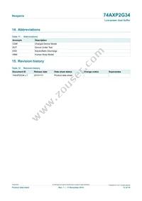 74AXP2G34GNH Datasheet Page 13