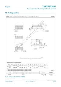 74AXP2T3407GTX Datasheet Page 15
