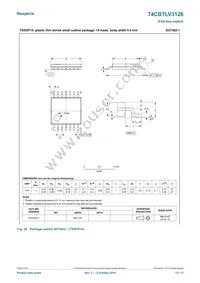 74CBTLV3126BQ Datasheet Page 13