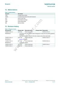 74CBTLV3126BQ Datasheet Page 15