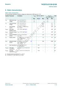 74CBTLV3126BQ-Q10X Datasheet Page 5