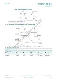 74CBTLV3126BQ-Q10X Datasheet Page 10