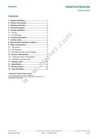 74CBTLV3126BQ-Q10X Datasheet Page 16