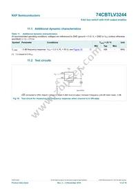 74CBTLV3244DS Datasheet Page 13