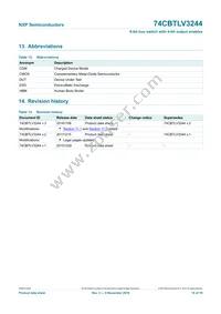 74CBTLV3244DS Datasheet Page 17