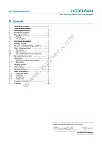 74CBTLV3244DS Datasheet Page 20