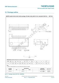 74CBTLV3245DS Datasheet Page 14