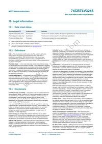 74CBTLV3245DS Datasheet Page 18