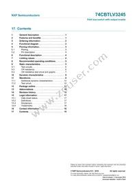 74CBTLV3245DS Datasheet Page 20