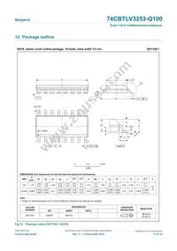 74CBTLV3253BQ-Q10X Datasheet Page 13