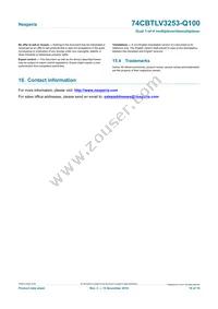 74CBTLV3253BQ-Q10X Datasheet Page 18