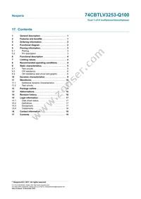 74CBTLV3253BQ-Q10X Datasheet Page 19