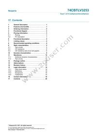 74CBTLV3253DS Datasheet Page 20