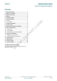 74CBTLV3257DS-Q10J Datasheet Page 17