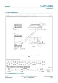 74CBTLV3306DCH Datasheet Page 12