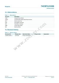 74CBTLV3306DCH Datasheet Page 14