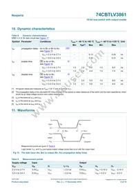 74CBTLV3861BQ Datasheet Page 9