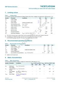 74CBTLVD3244DS Datasheet Page 6