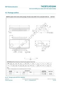 74CBTLVD3244DS Datasheet Page 15