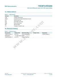 74CBTLVD3244DS Datasheet Page 18