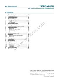 74CBTLVD3244DS Datasheet Page 21