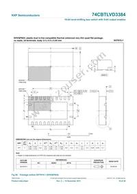 74CBTLVD3384DK Datasheet Page 17