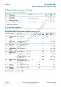 74CBTLVD3861BQ Datasheet Page 4