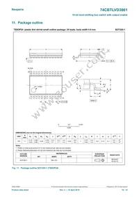 74CBTLVD3861BQ Datasheet Page 10