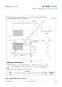 74CBTLVD3861DK Datasheet Page 16