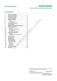 74CBTLVD3861DK Datasheet Page 20