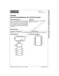 74F258APC Datasheet Cover