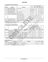 74FST3383QSR Datasheet Page 4