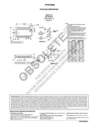 74FST6800QSR Datasheet Page 6