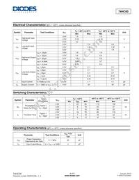 74HC00S14-13 Datasheet Page 4