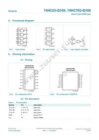 74HC03DB-Q100J Datasheet Page 2