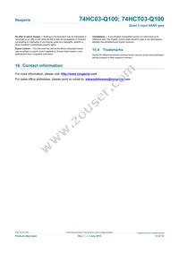 74HC03DB-Q100J Datasheet Page 13