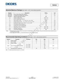 74HC04T14-13 Datasheet Page 3