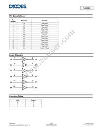 74HC05T14-13 Datasheet Page 2