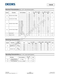 74HC08T14-13 Datasheet Page 4