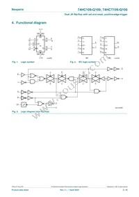 74HC109D-Q100J Datasheet Page 2